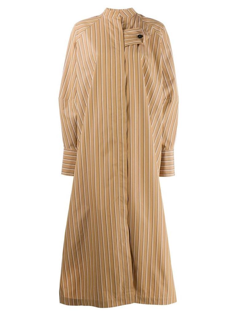 Jil Sander oversized shirt dress - Neutrals