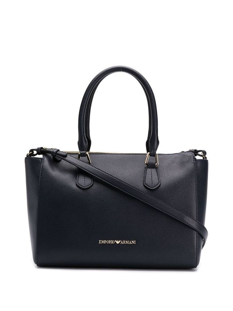 Emporio Armani classic shopping bag - Blue