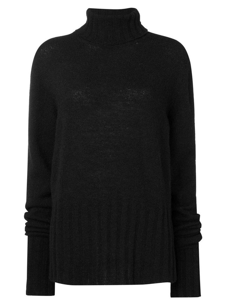 Ann Demeulemeester turtleneck sweater - Black