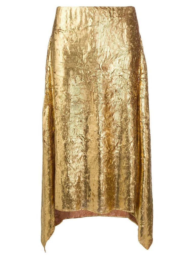 Sies Marjan asymmetric skirt - Gold