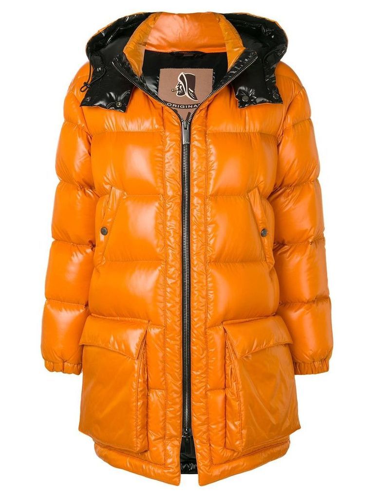 Sealup padded puffer coat - Orange