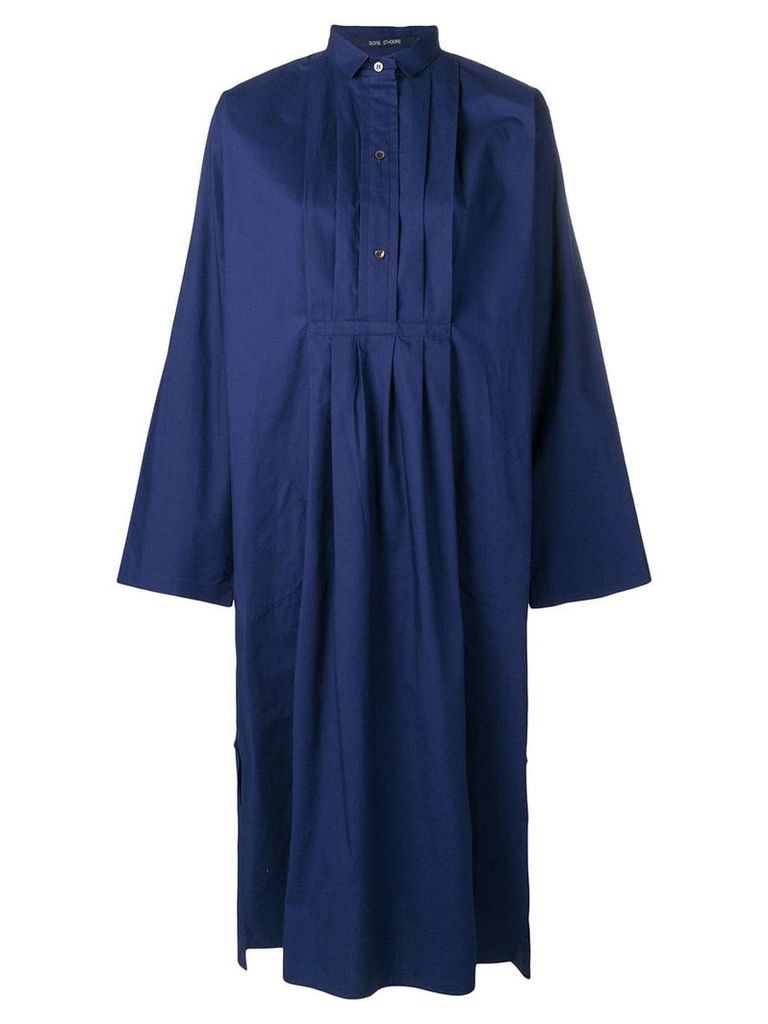 Sofie D'hoore Dael oversized shirt dress - Blue