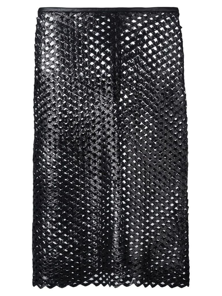 Isabel Marant cut out panel skirt - Black