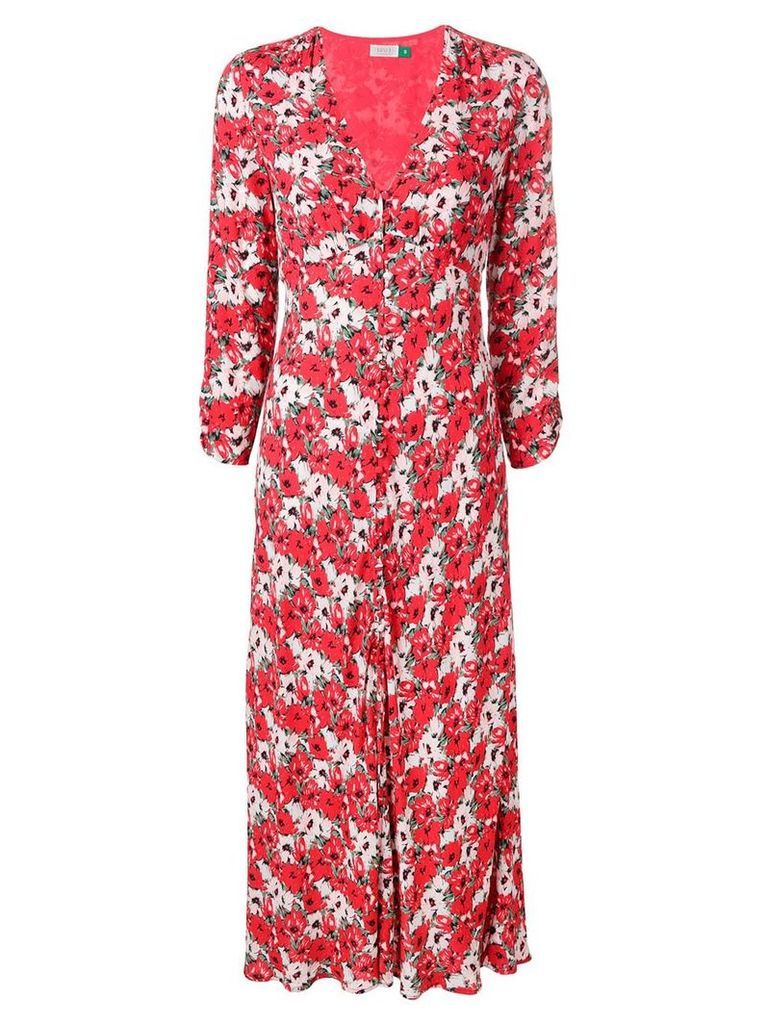 Rixo Katie floral dress - Red