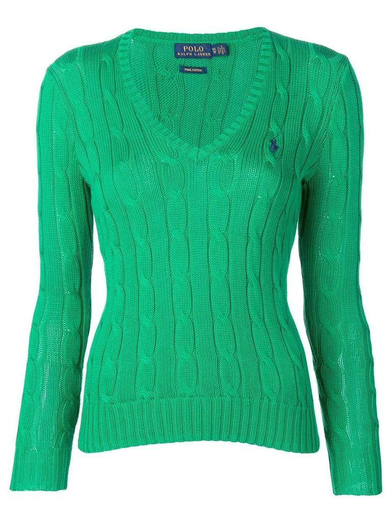 Polo Ralph Lauren cable knit jumper - Green