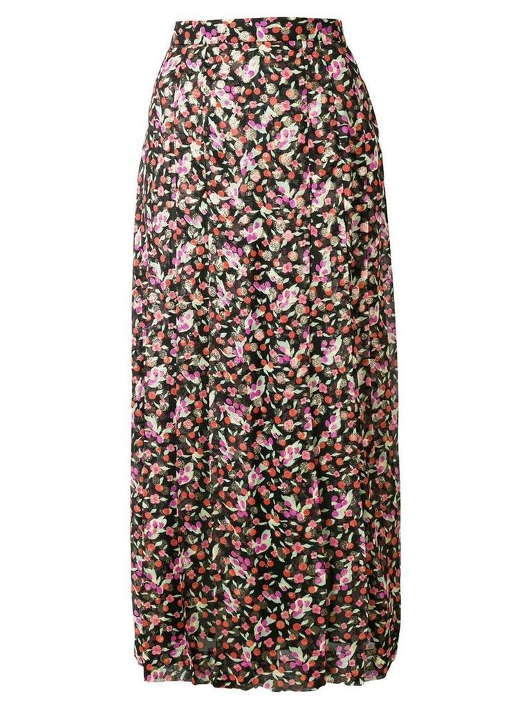 Vanessa Seward floral flared midi skirt - Multicolour