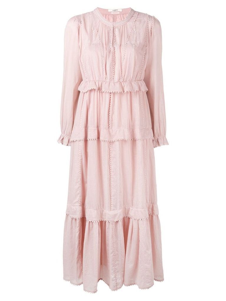 Isabel Marant Étoile Oboni tiered dress - Pink