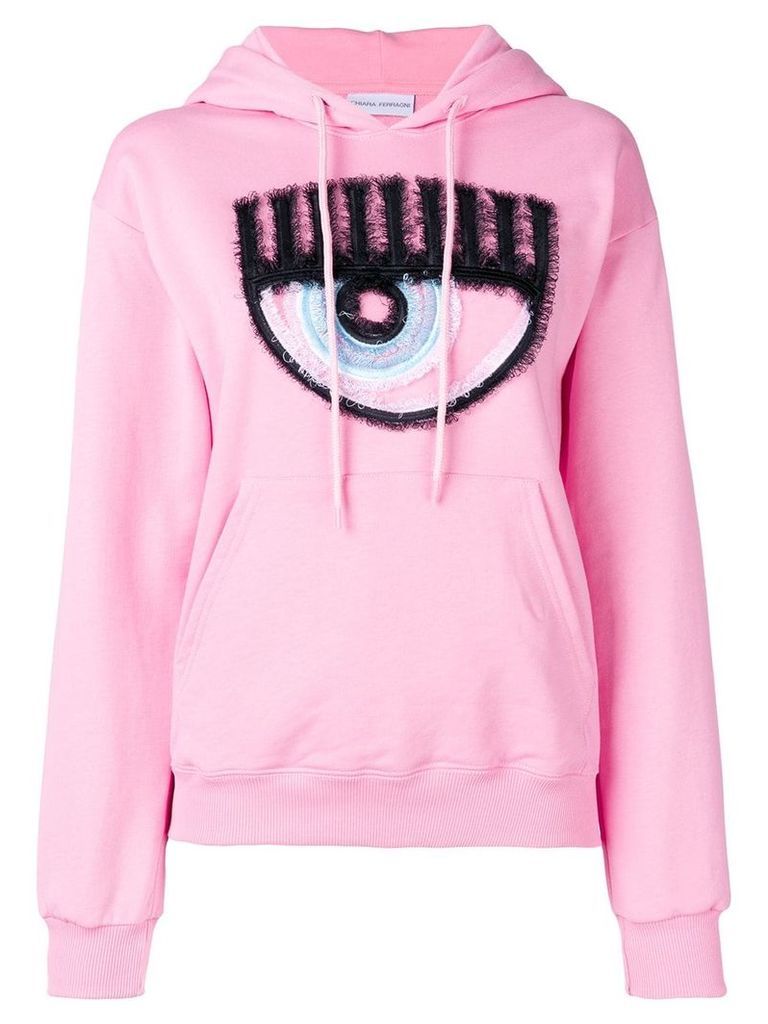 Chiara Ferragni signature eye hoodie - Pink