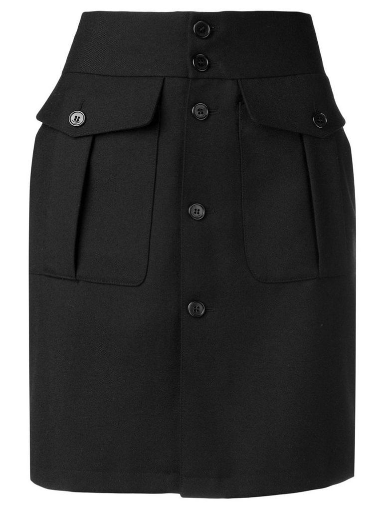 Saint Laurent high-waisted skirt - Black