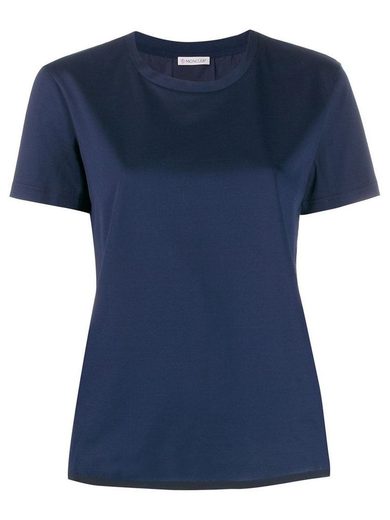Moncler loose fit T-shirt - Blue