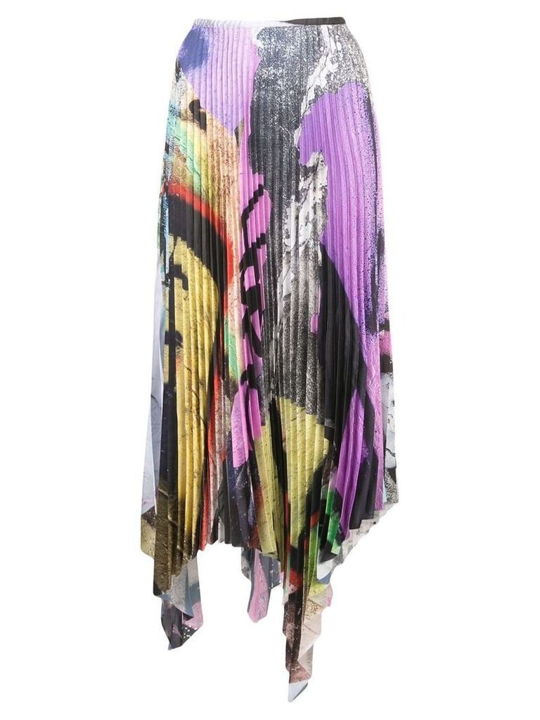 Marques'Almeida Graffiti skirt - Multicolour