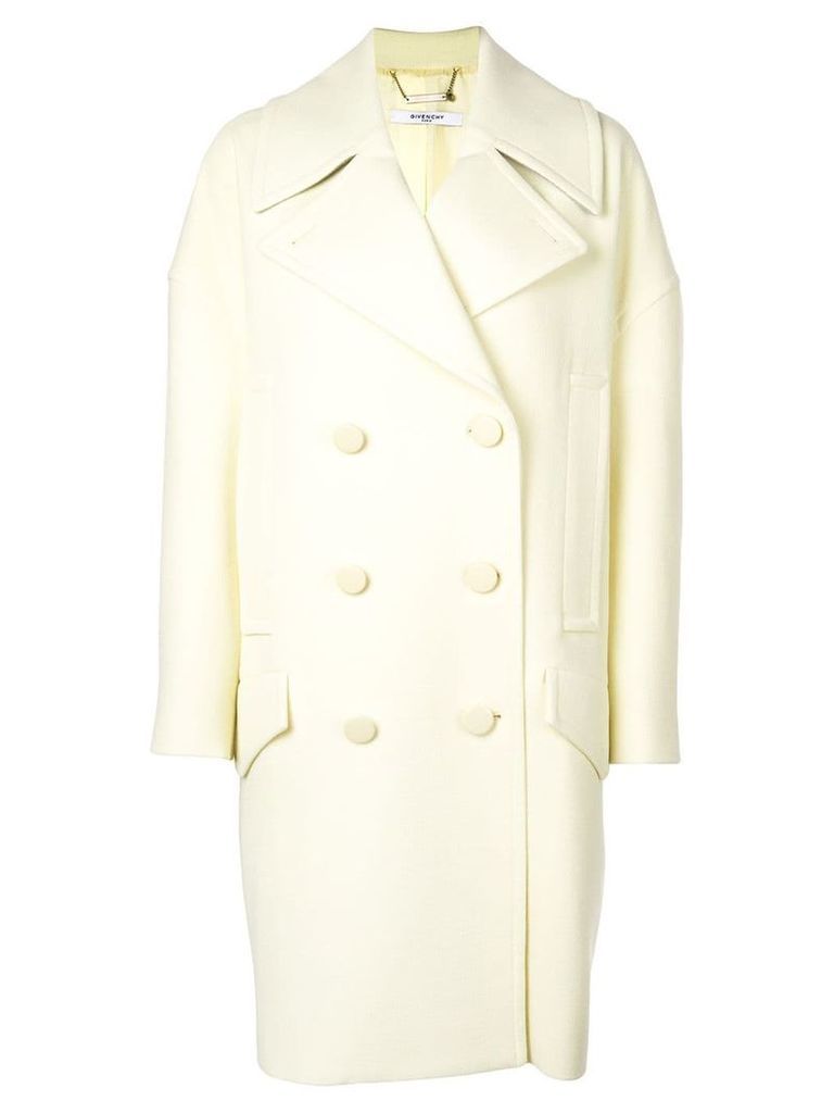 Givenchy double breasted coat - Yellow