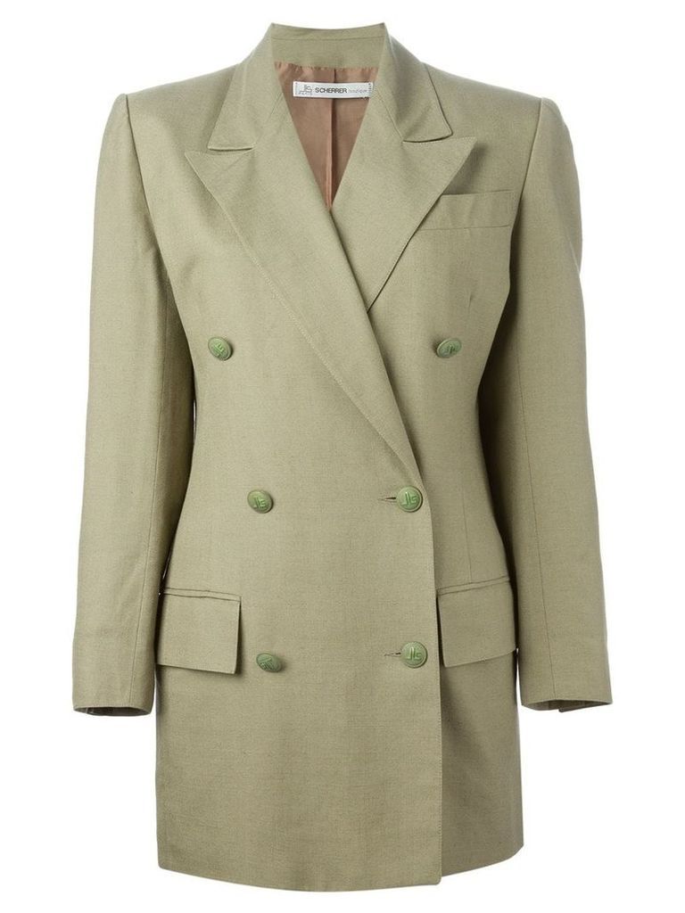 Jean Louis Scherrer Pre-Owned skirt suit - Green