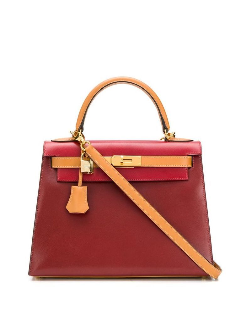Hermès Pre-Owned 28cm Kelly Sellier bag - Red