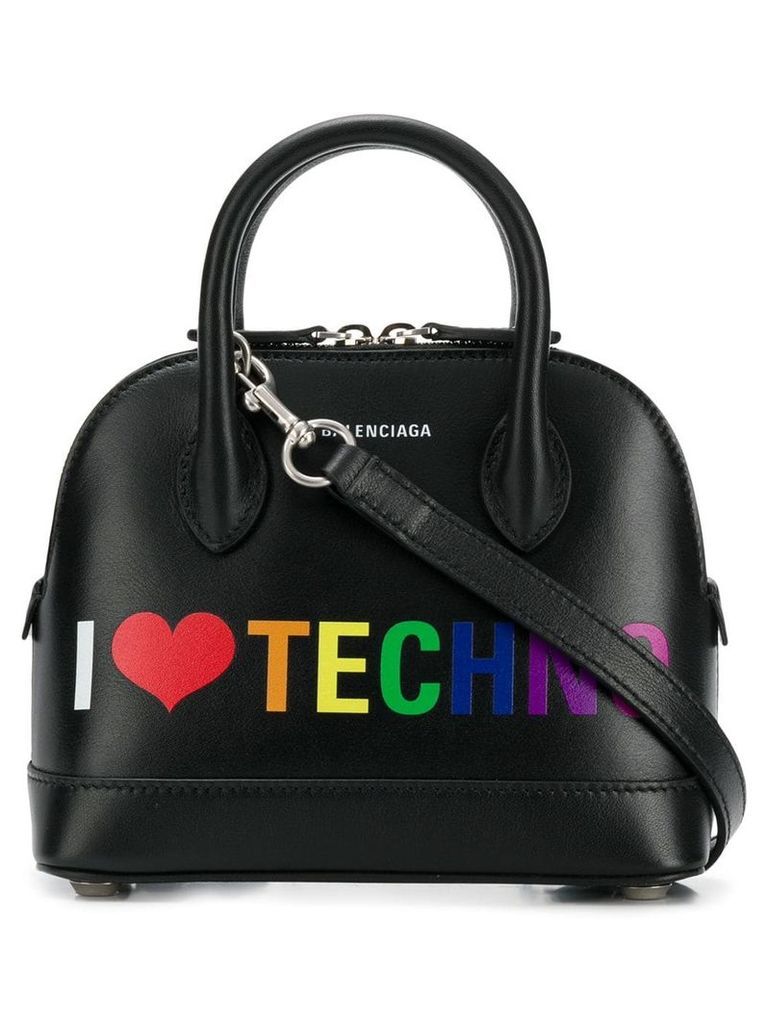 Balenciaga I Love Techno Ville XXS bag - Black