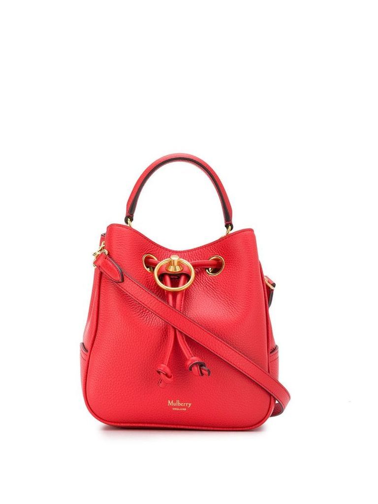 Mulberry small Hampstead bucket bag - Red
