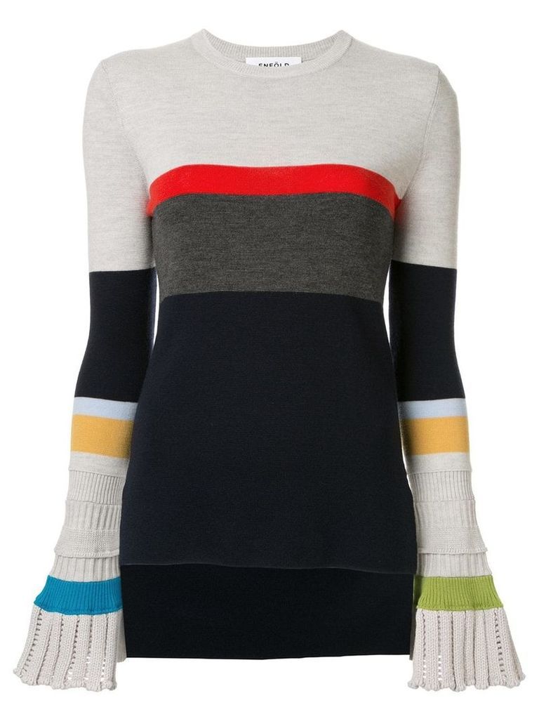 Enföld striped fine knit sweater - Multicolour
