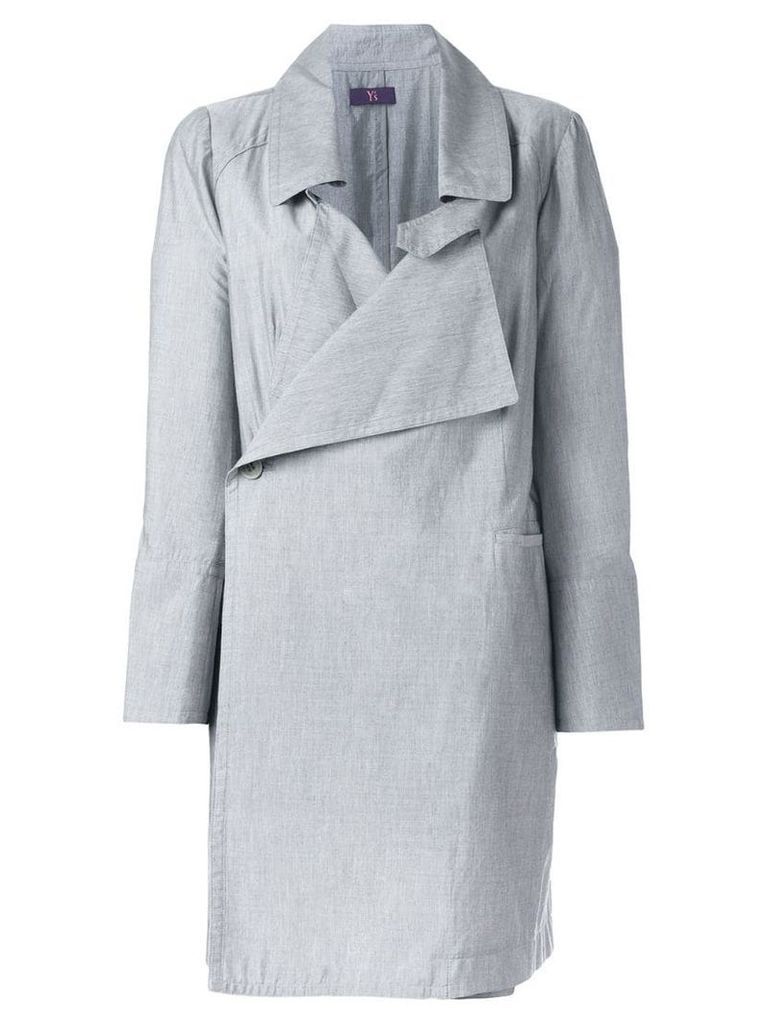 Yohji Yamamoto Pre-Owned lightweight coat - Grey