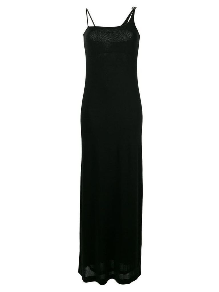 Gucci Pre-Owned asymmetric gown - Black