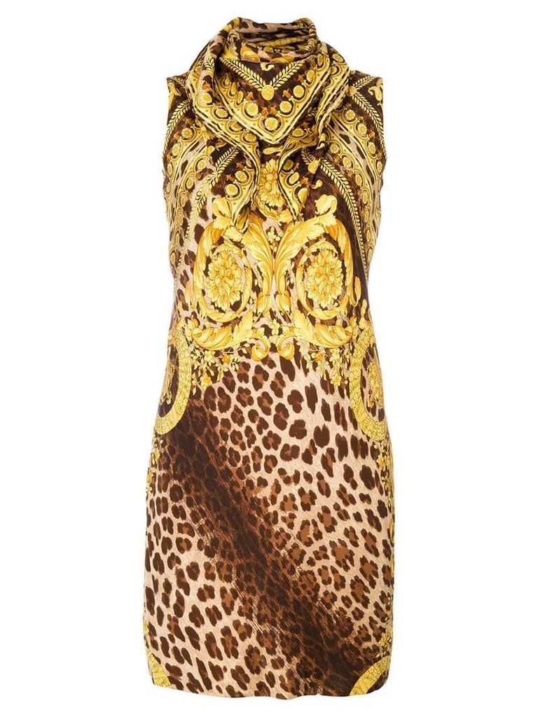Versace Pre-Owned scarf dress - Multicolour