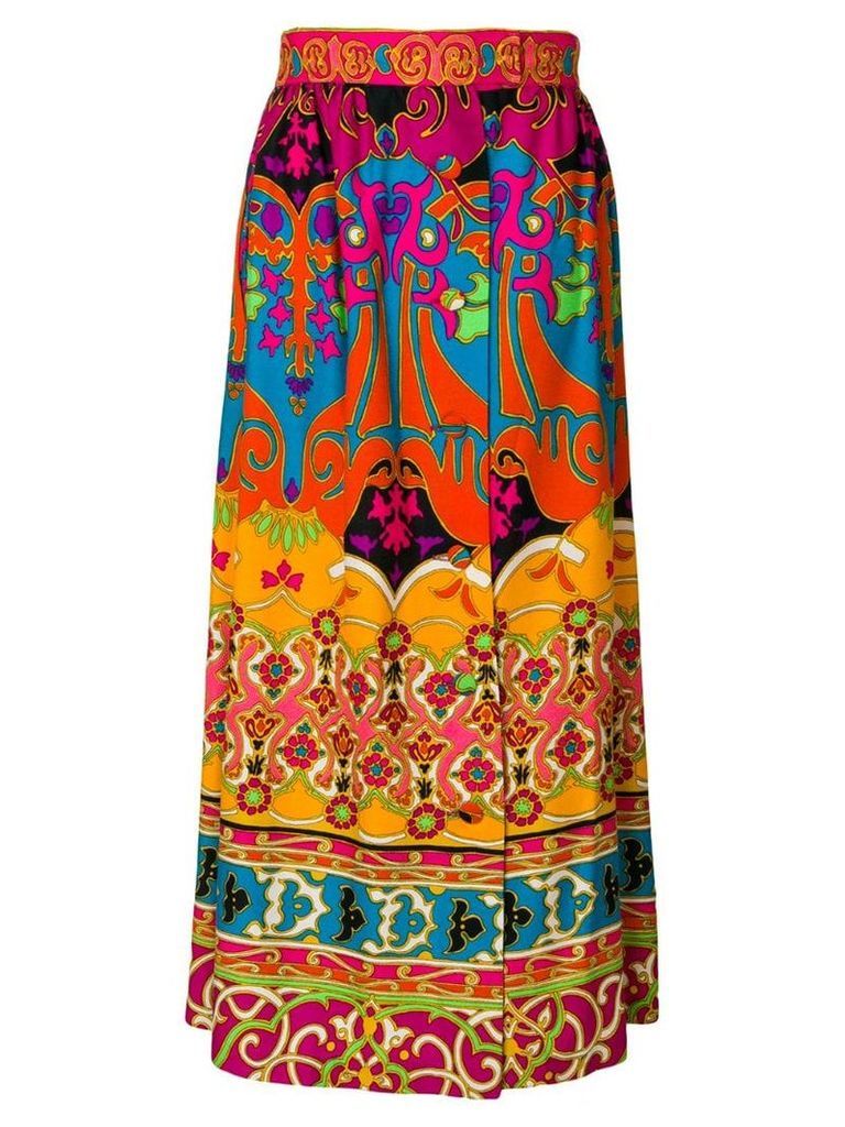 William Vintage SAKS 5TH AVENUE print skirt - Multicolour