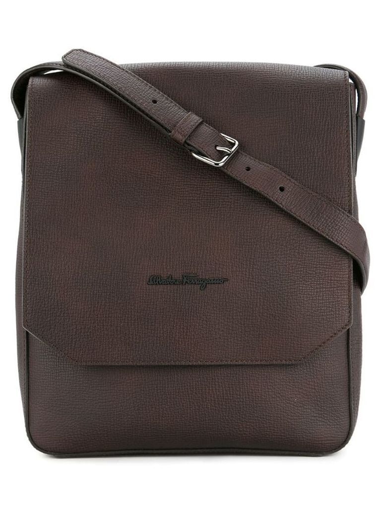 Salvatore Ferragamo Pre-Owned logo crossbody bag - Brown