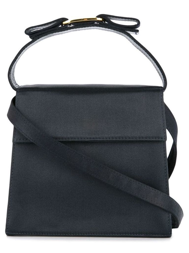 Salvatore Ferragamo Pre-Owned Vara Bow 2way handbag - Black
