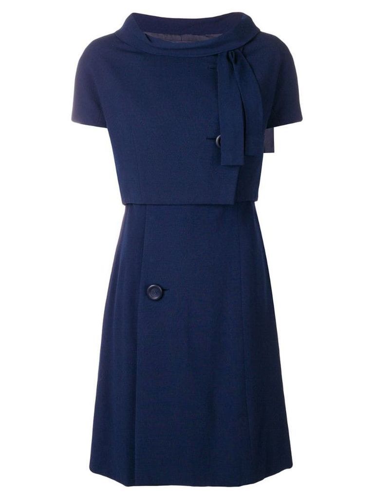A.N.G.E.L.O. Vintage Cult 1950's A-line dress & jacket - Blue