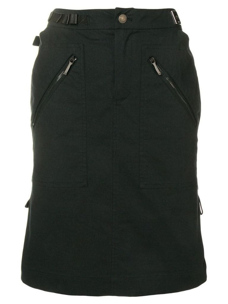 Christian Dior Pre-Owned high-waisted skirt - Black