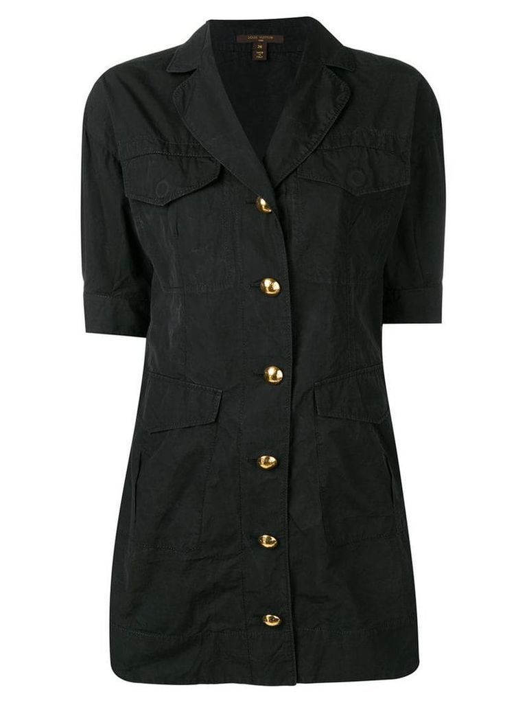 Louis Vuitton Pre-Owned 2000's A-line mini dress - Black