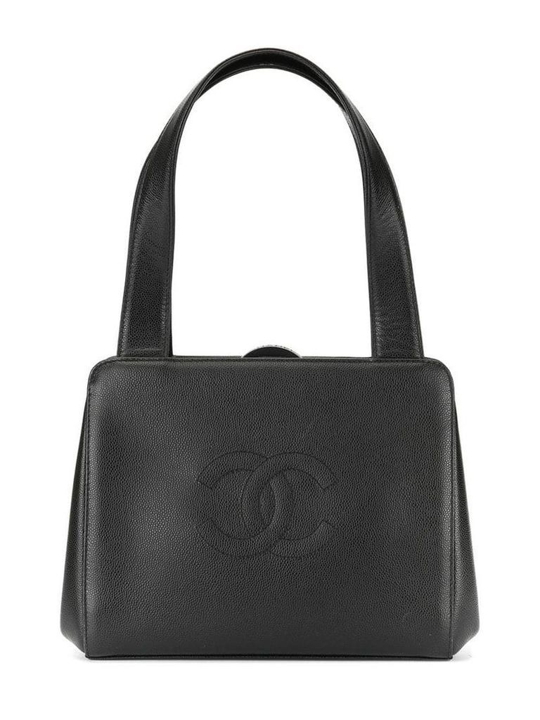 Chanel Pre-Owned CC stitch handbag - Black