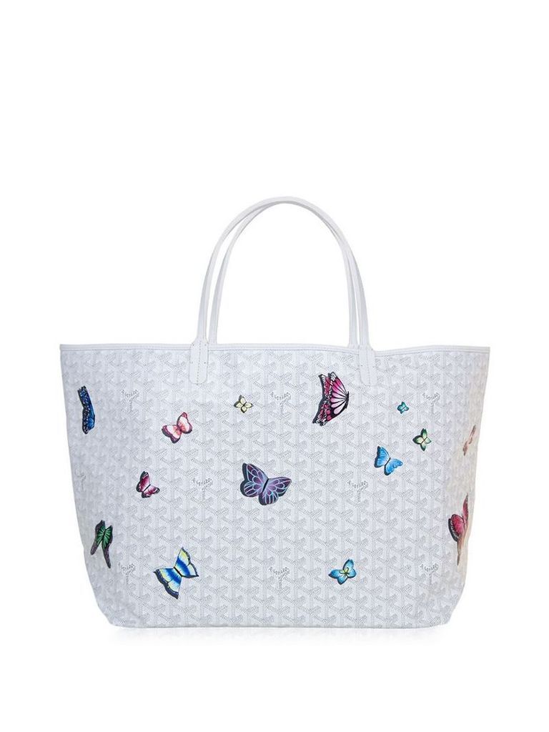 Goyard Pre-Owned Butterfly tote - White
