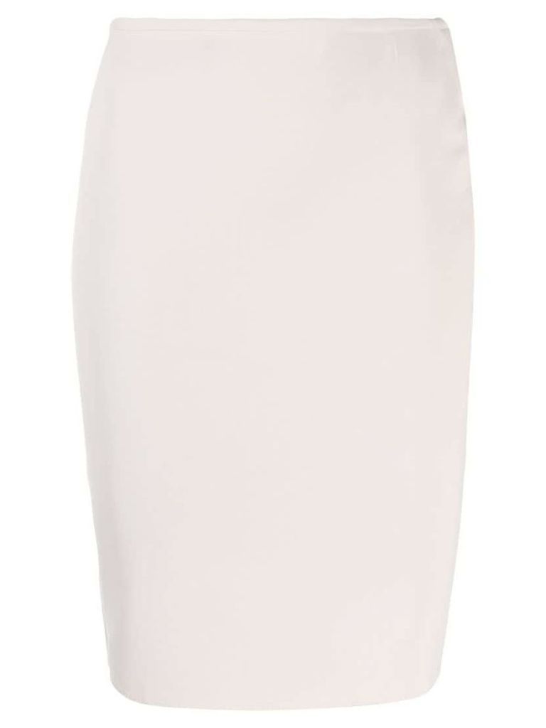 Lanvin Pre-Owned 2011's fitted short skirt - Neutrals