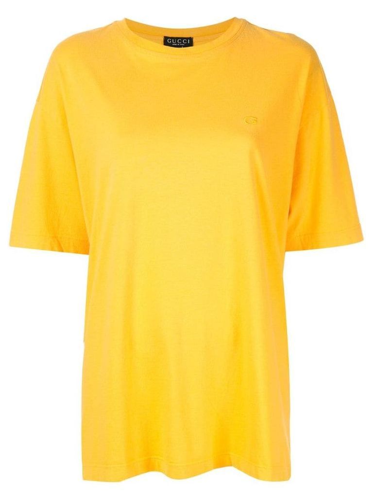 Gucci Pre-Owned Short Sleeve T-shirt - Yellow