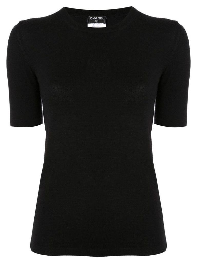 Chanel Pre-Owned long sleeve top - Black