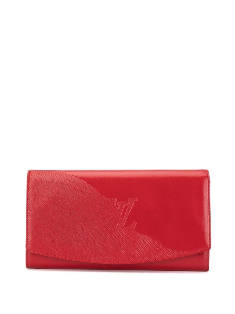 Louis Vuitton Pre-Owned Opera Aegean Sea Clutch Hand Bag - Red