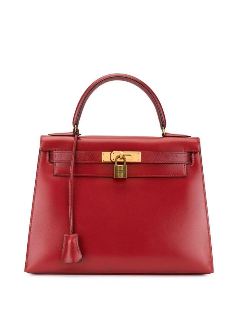 Hermès Pre-Owned Kelly 28 Sellier hand bag - Red