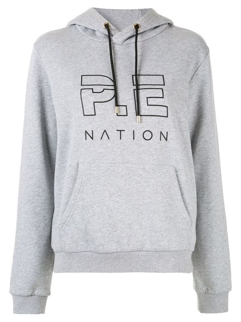 P.E Nation Run Up hoodie - Grey
