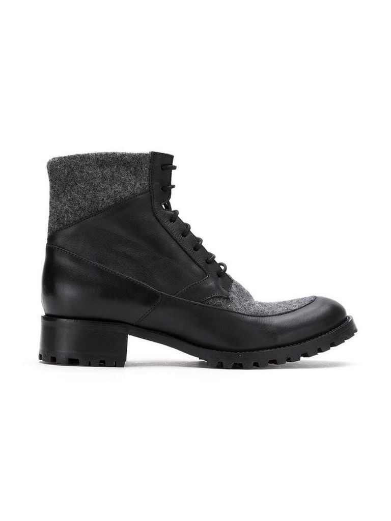 Sarah Chofakian leather boots - Black