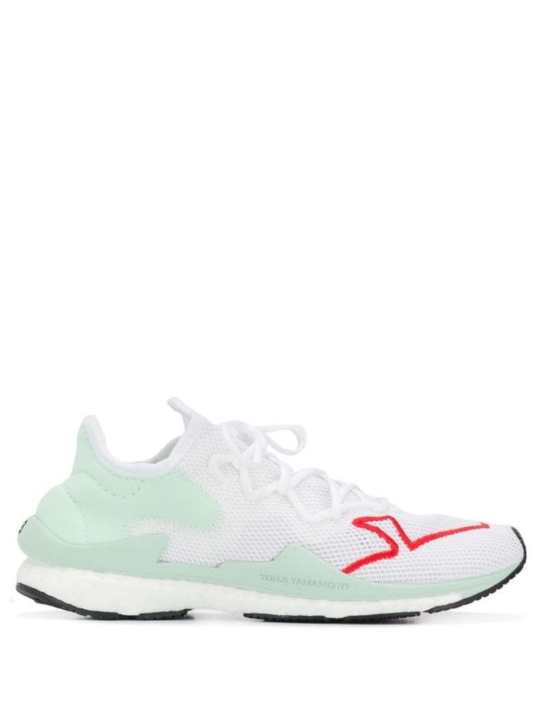 Y-3 mesh sneakers - Green