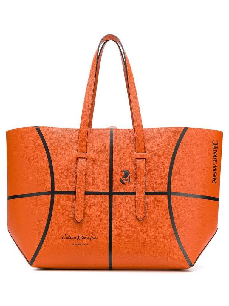 Calvin Klein 205W39nyc Basketball ball tote bag - Orange