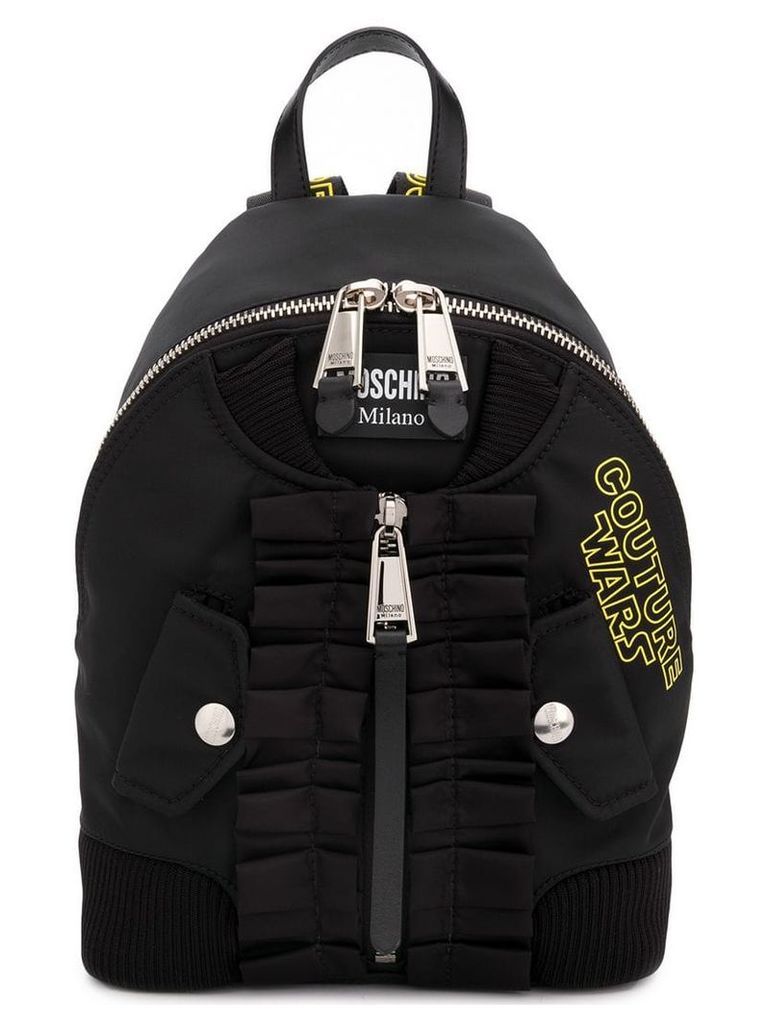 Moschino Bomber Couture Wars backpack - Black