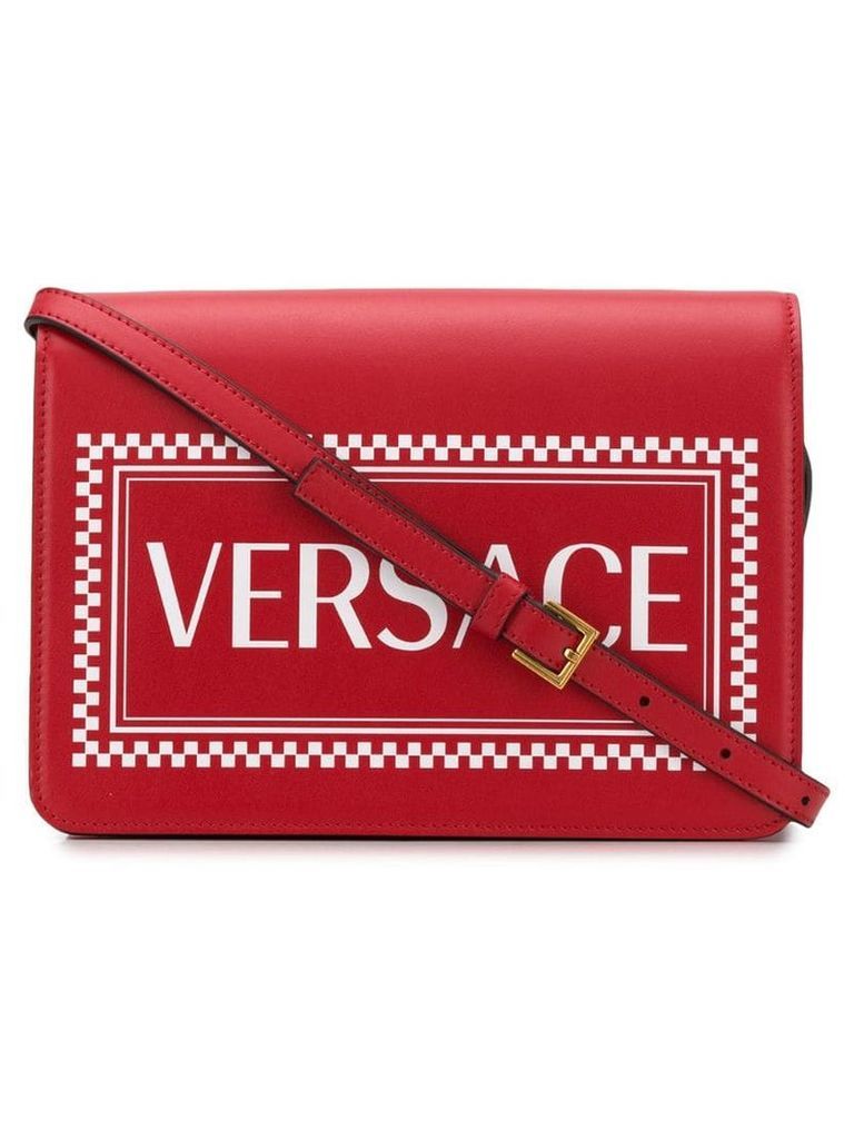 Versace 90s Vintage Logo crossbody bag - Red