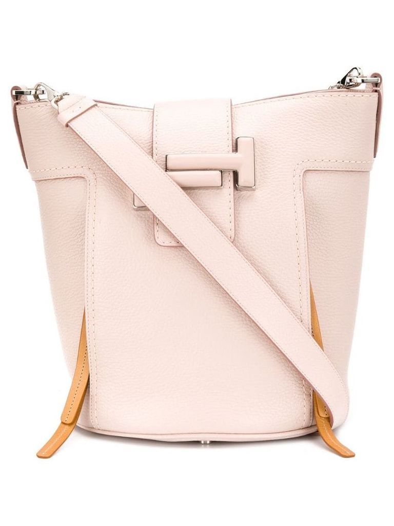 Tod's shoulder bucket bag - Pink