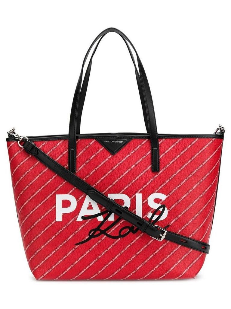 Karl Lagerfeld Paris tote bag - Red