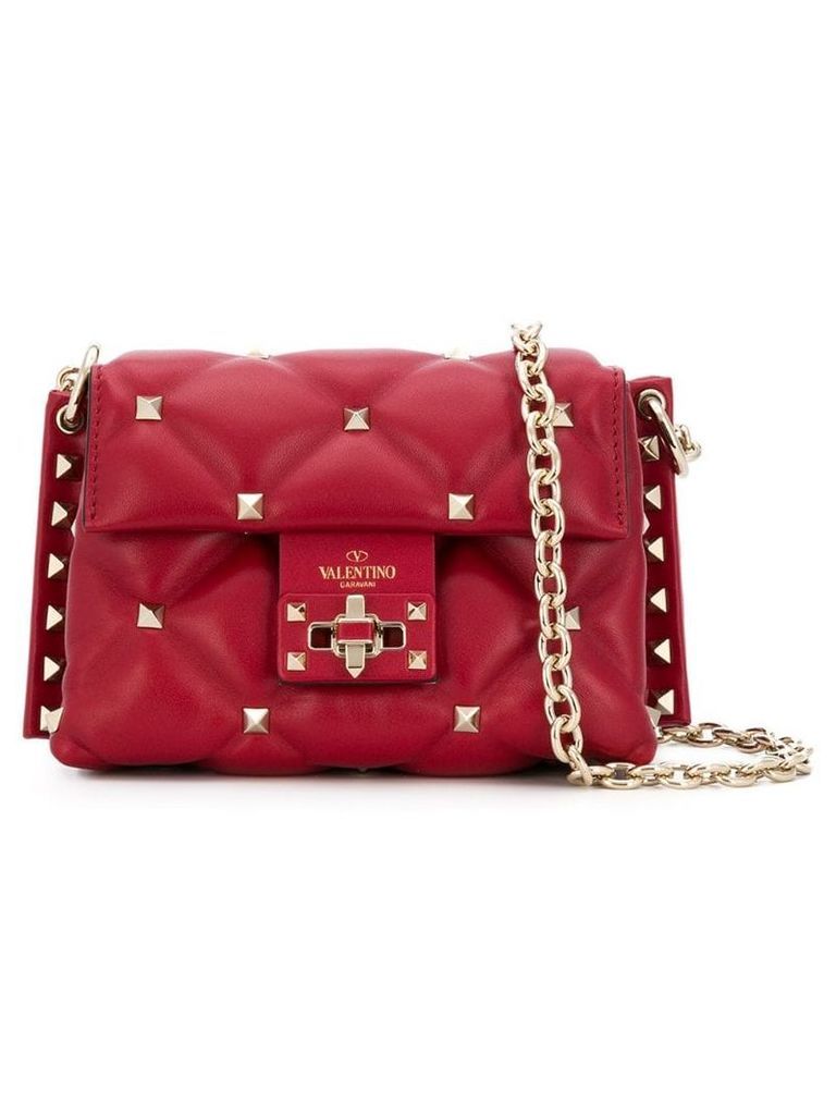 Valentino Valentino Garavani Candystud mini shoulder bag - Red