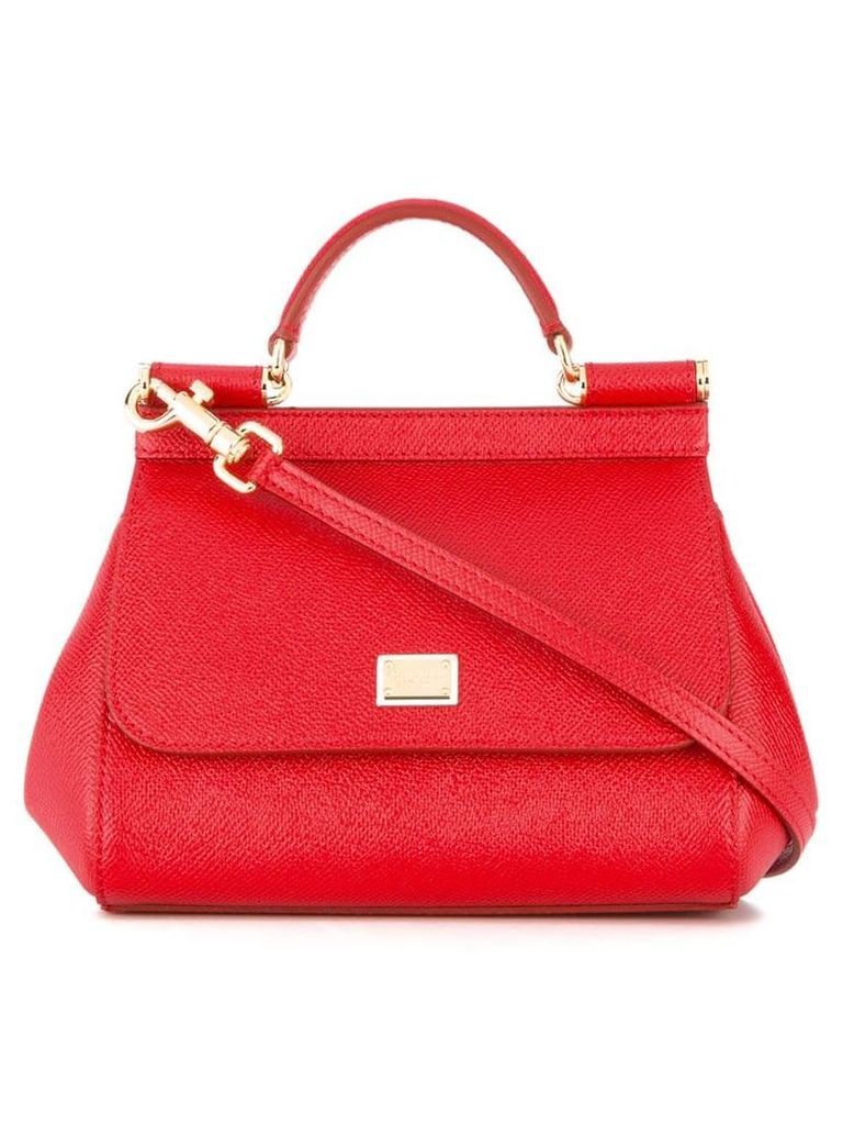 Dolce & Gabbana mini Sicily shoulder bag - Red