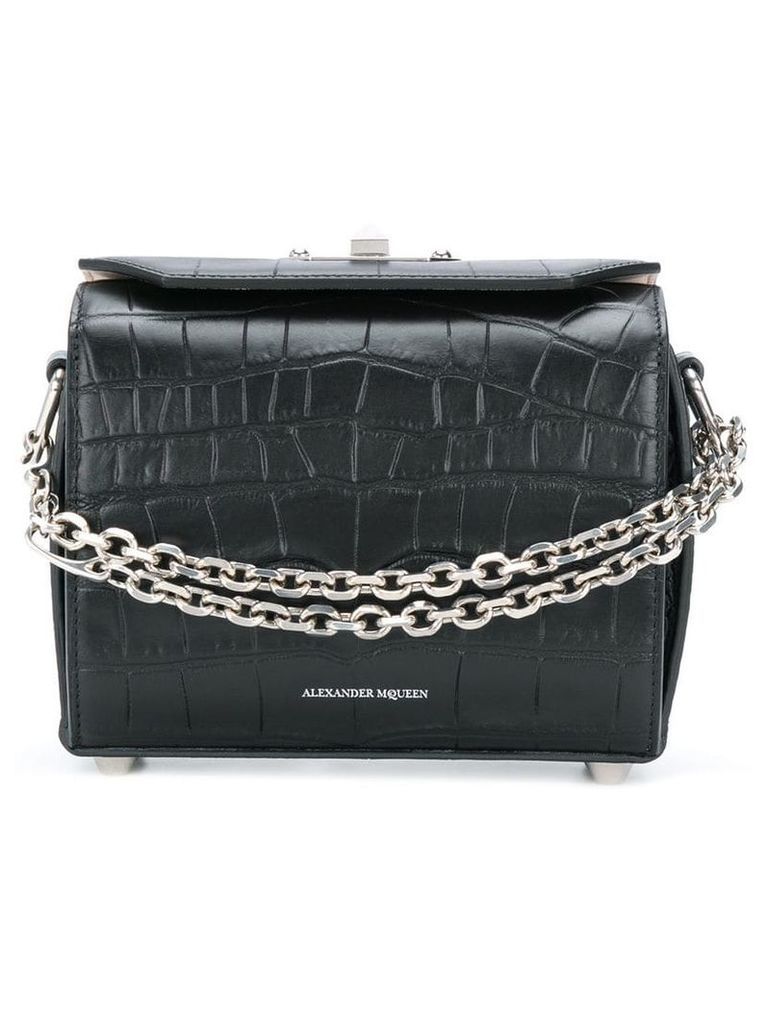Alexander McQueen Box Bag 19 - Black