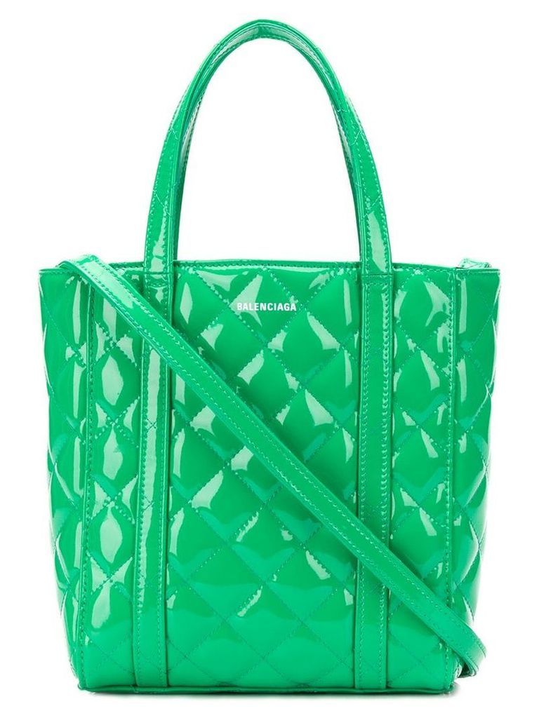 Balenciaga Everyday XS quilted tote bag - Green