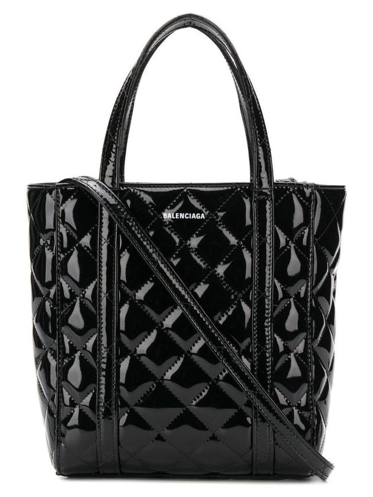 Balenciaga Everyday XS quilted tote bag - Black